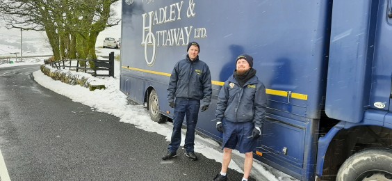 hadley and ottaway removals in the snow