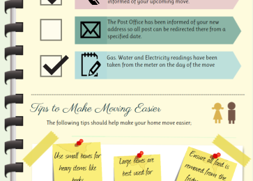 top tips for moving house infographic